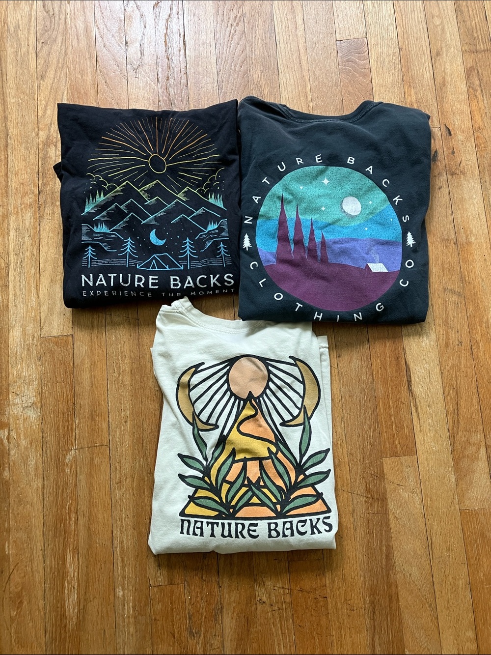 Nature Backs Large Long Sleeve Bundle